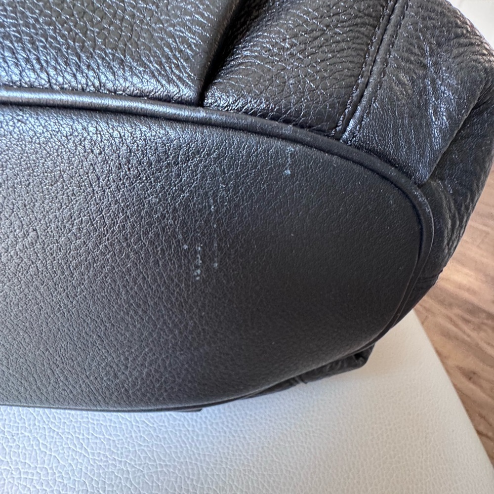 Michael Kors Fulton Drawstring Pebbled Handbag - Picture 8 of 14